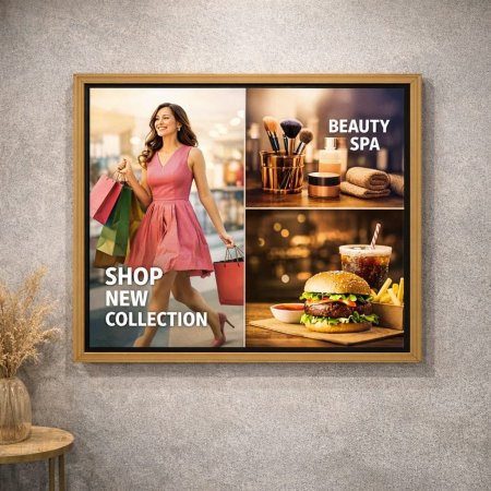 Max Screen – شاشة عرض بإطار أنيق